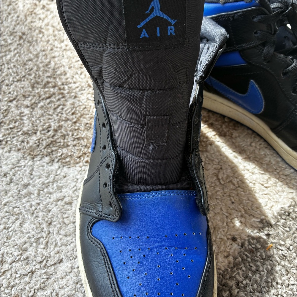 Nike Men's High-Top Sneakers in Black and Blue size 9 - Picture 8 of 10